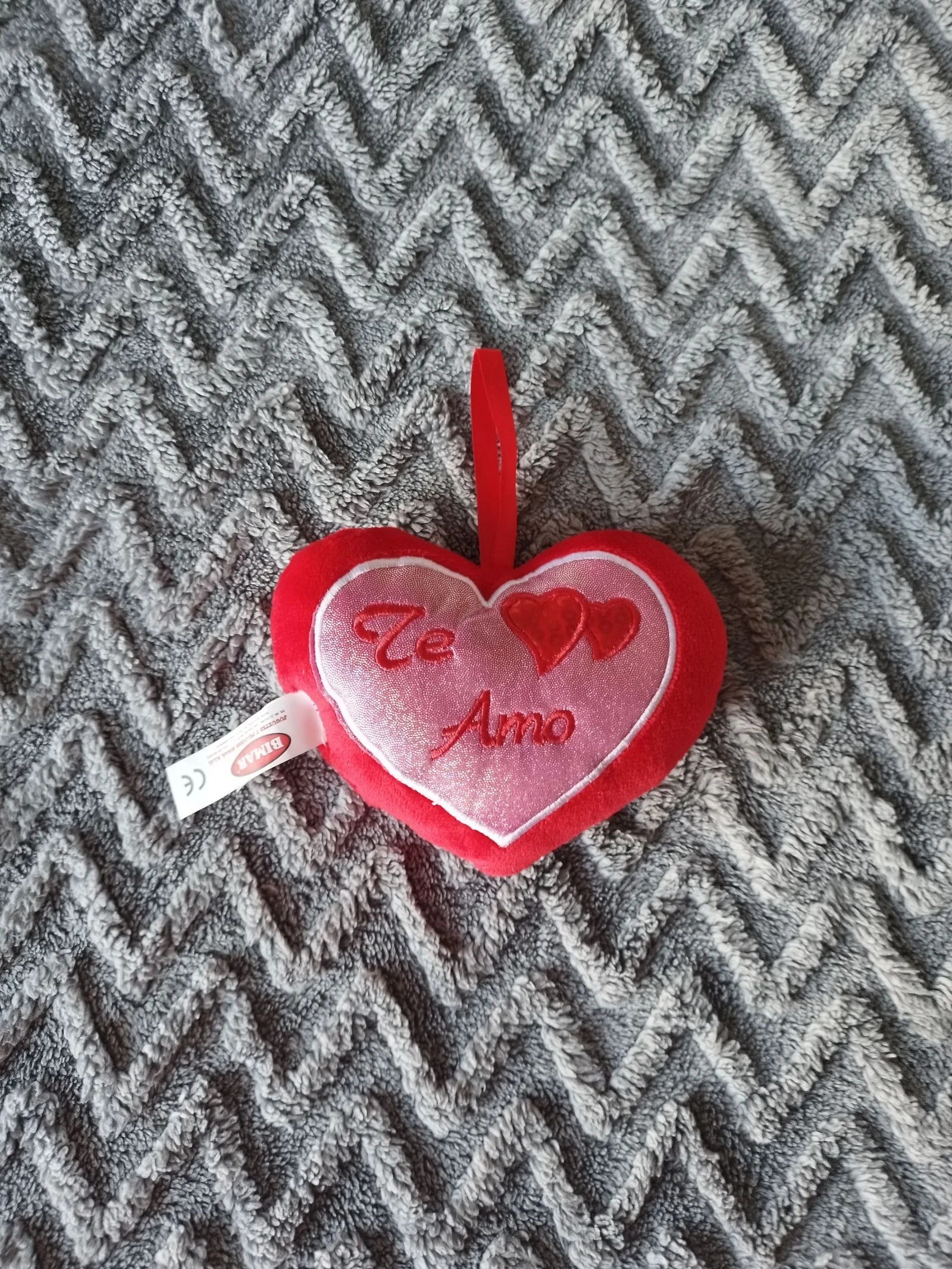 Peluche corazón pequeño